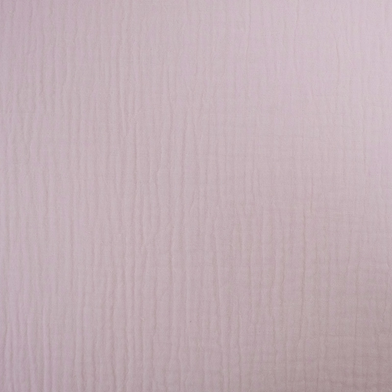 Double Gaze Unie Rose Pastel - Maison Klem